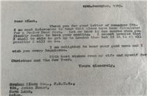 From the Archives: Letters by Frank Burke and the start of the society
